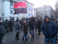 Під посольством РФ у Києві активісти вимагають звільнення політв’язнів Сенцова, Савченко та інших