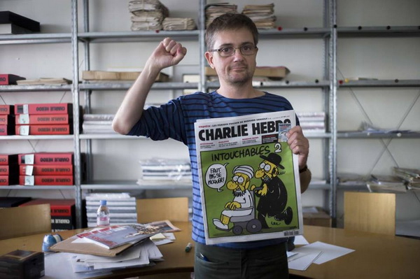Загиблий під час нападу на редакцію головред Charlie Hebdo заявляв, що краще помре стоячи, ніж житиме на колінах