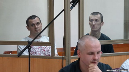 Сенцов і Кольченко повністю заперечили на суді у Росії звинувачення у тероризмі