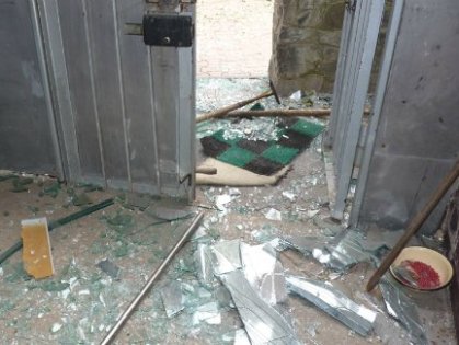 В Олександрії під офіс газети «За нашу перемогу» кинули гранату