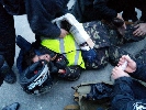 Фотограф Віталій Терещенко травмувався, впавши з автобуса на Грушевського (ВІДЕО)