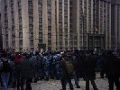 Фрілансера «Детектор медіа» Катерину Чернолуцьку затримала поліція під час акції на Манежній площі