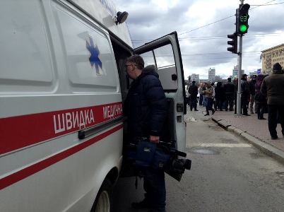У Харкові під час проросійського мітингу постраждав журналіст НТВ