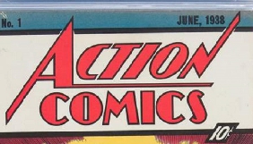 Перший комікс про Супермена продали майже за 1 млн доларів