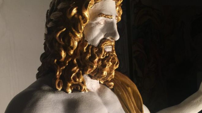 Втрачену в V столітті статую Зевса надрукували на 3D-принтері