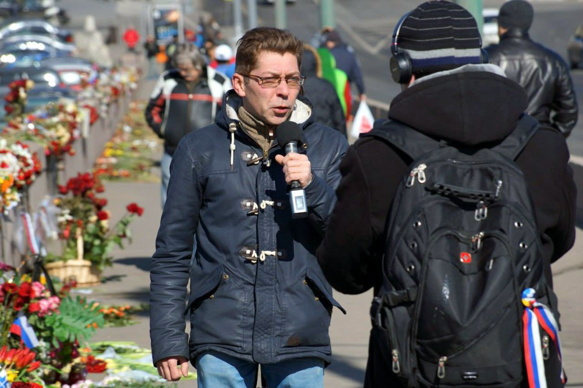 Російський журналіст Олександр Сотнік через погрози переїхав до Грузії