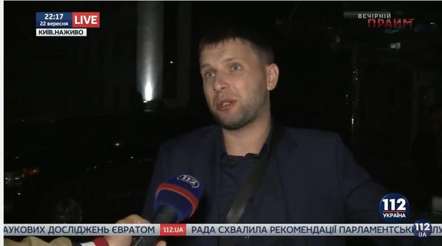 Парасюк побився з Вілкулом у прямому ефірі на каналі «112 Україна» (ДОПОВНЕНО)