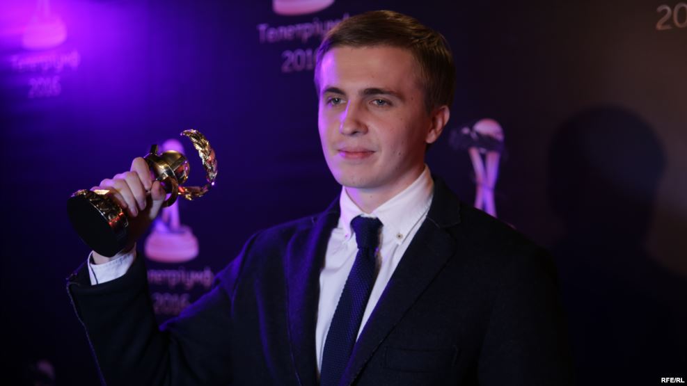 Михайло Ткач отримав премію «Телетріумф» у номінації «Репортер»