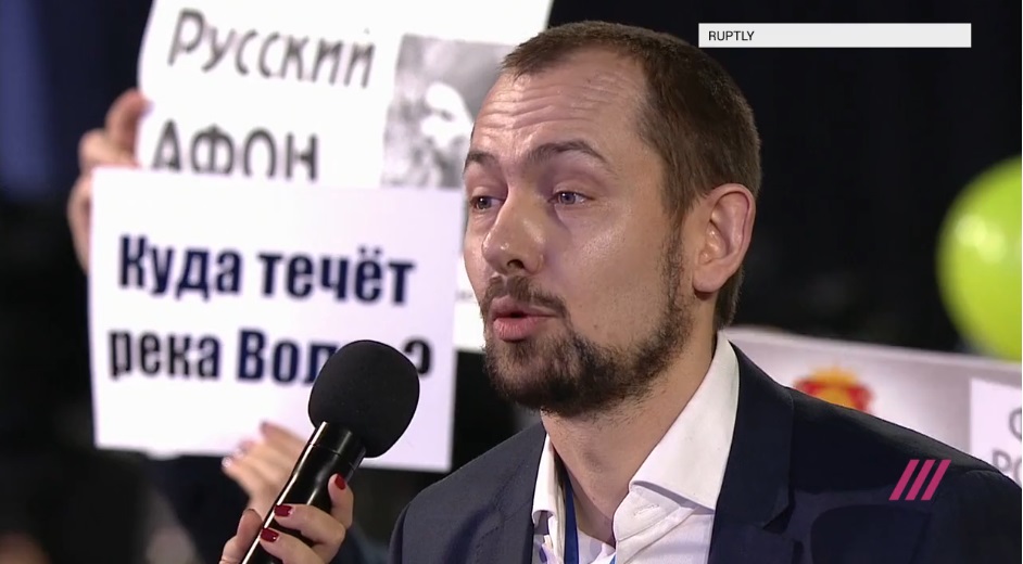 Український журналіст Роман Цимбалюк спитав Путіна про Сущенка, Сенцова, тортури «кримських диверсантів» та Донбас