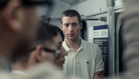 Творці показали, як знімали частину рекламного ролику бренду Lacoste у київському метро