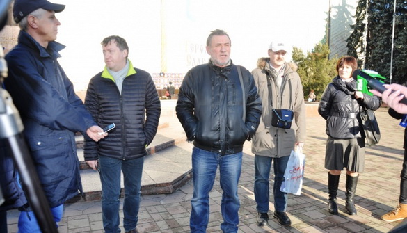У Чернівцях пройшла журналістська акція з вимогою відправити за грати Юрія Крисіна, причетного до вбивства В’ячеслава Веремія