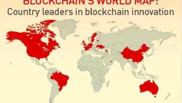 Україна увійшла до переліку  країн, які є світовими блокчейн-лідерами