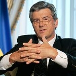 Ющенко на «1+1»: в майбутнє з заплющеними очима