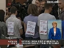 Регіонали вважають акцію протесту журналістів в Кабміні «негідною поведінкою». Опозиція вимагає покарати Азарова