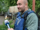 Журналіст &laquo;Інтера&raquo; Роман Бочкала отримав поранення під час обстрілу поблизу Донецького аеропорту