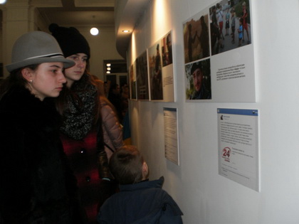 У Тернополі відкрили виставку загиблого в АТО фотографа Віктора Гурняка