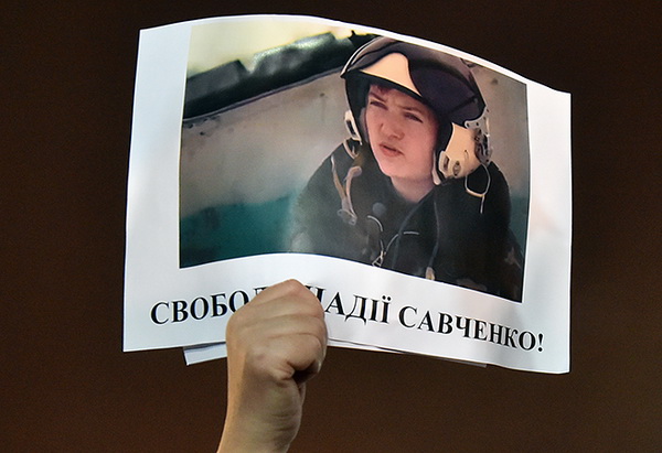 Надежда Савченко: «Я держу себя силой воли. Я пойду до конца»