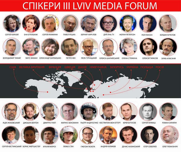 Журналістика без кордонів: на Lviv Media Forum приїдуть учасники із 10 країн світу