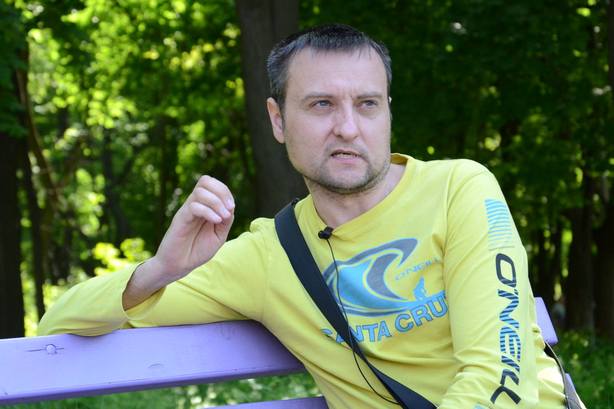 Підприємець з Донецька: Наді мною не буде майоріти жоден прапор, крім українського!