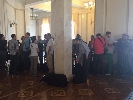 Журналістів не пускали на засідання Верховної Ради, де повинні голосувати зміни до Конституції (ОНОВЛЕНО)