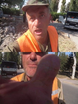 У Криму на журналіста місцевого видання напали робітники, що ремонтували дорогу (ВІДЕО)