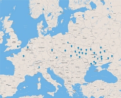 В інтернеті з'явилася інтерактивна мапа євромайданів у Європі та США