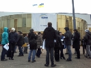 Члени &laquo;Стоп цензурі!&raquo; і &laquo;Єврореволюції&raquo; пікетували засідання ради міністрів ОБСЄ і передали міністрам своє звернення (ФОТО, ВІДЕО)