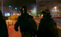 Під час штурму Євромайдану в Києві «Беркут» знову застосував до журналістів силу (ВІДЕО)