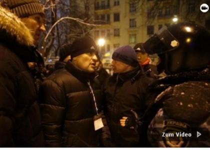 Корреспондент FAZ: Кличко-младший обсуждал с «Беркутом» правила боя