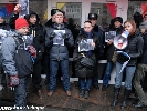 Після побиття журналістки Тетяни Чорновол активісти пікетують МВС і вимагають відставки Захарченка (+ФОТО)
