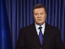Українські телеканали час від часу транслюють звернення Януковича
