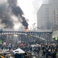 Силовики обстріляли польських журналістів на Майдані Незалежності