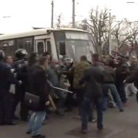 В Одесі проросійські активісти напали на знімальні групи двох телеканалів (ВІДЕО)