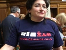 Письменниця і нардеп Марія Матіос стверджує, що напис &laquo;Путін х**ло&raquo; відповідає державницькій позиції