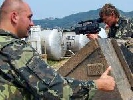 Знімальна група &laquo;Інтера&raquo; потрапила під мінометний обстріл. Роман Бочкала отримав травми внаслідок падіння з висоти