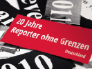 «Репортери без кордонів» відзначили берлінський ювілей