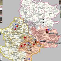 СБУ оприлюднила карту злочинів терористів у Луганській і Донецькій областях для громадськості та ЗМІ
