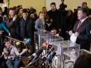 День виборів на трьох інформаційних каналах