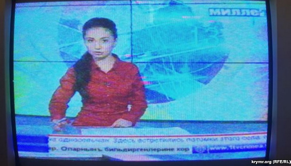 Прокремлівський канал «Міллет» почав супутникове мовлення з Криму
