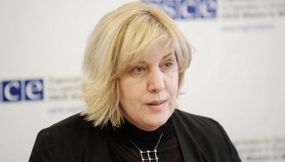 Дуня Міятович погодилася з пропозицією НМПУ-НСЖУ про створення місії ОБСЄ у Криму