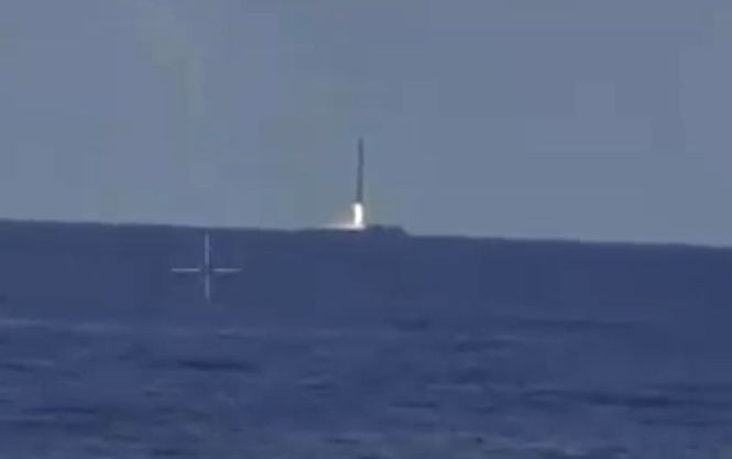 В Twitter з'явилося відео невдалої посадки ракети Falcon 9