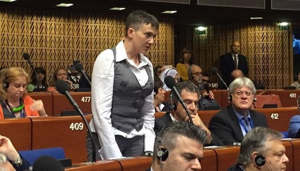 Савченко закликала російських журналістів не спотворювати інформацію і пообіцяла зв’язатися із Коцабою (ВІДЕО)