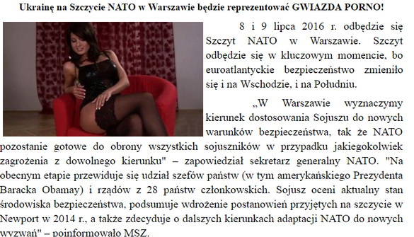 Польське видання опублікувало повідомлення, що українська депутатка знімалась у порно