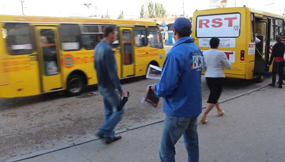 «Вести» брешуть про українську армію в муніципальному транспорті