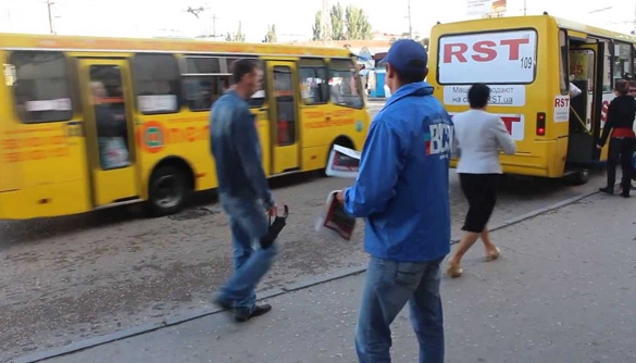 «Вести» брешуть про українську армію в муніципальному транспорті «Вести» брешуть про українську армію в муніципальному транспорті