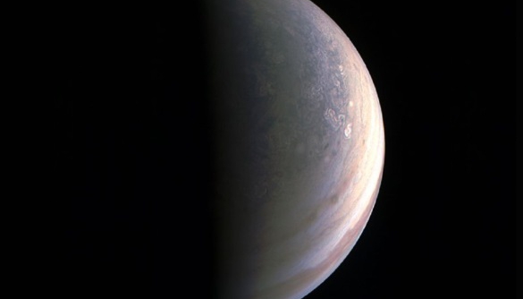 Космічне агентство NASA опублікувало зображення Юпітера крупним планом