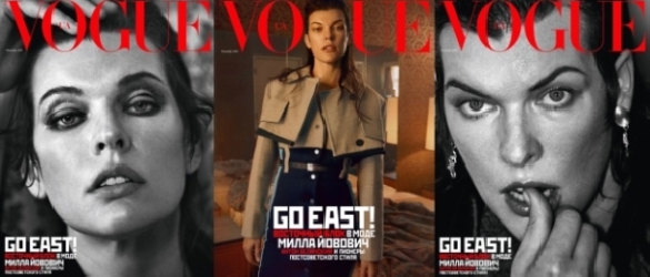 Український Vogue випустив три діджитал-обкладинки до жовтневого номеру