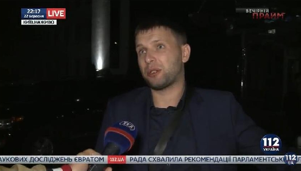 Парасюк побився з Вілкулом у прямому ефірі на каналі «112 Україна» (ДОПОВНЕНО)