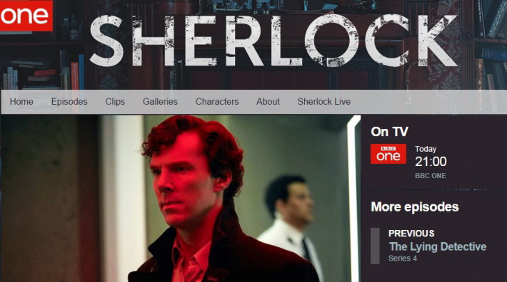 Користувачі інтернет отримали доступ до російсьмовного «Шерлока» раніше показу серіалу в Британії