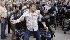 Під час протестів у Москві поліція затримувала журналіста &laquo;Эхо Москвы&raquo;